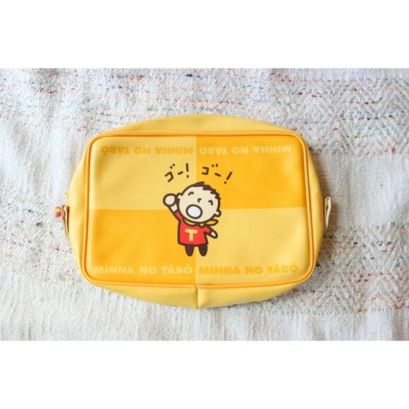 Vtg Sanrio Minna Yellow Toiletry Travel Pouch Bag - Picture 1 of 7